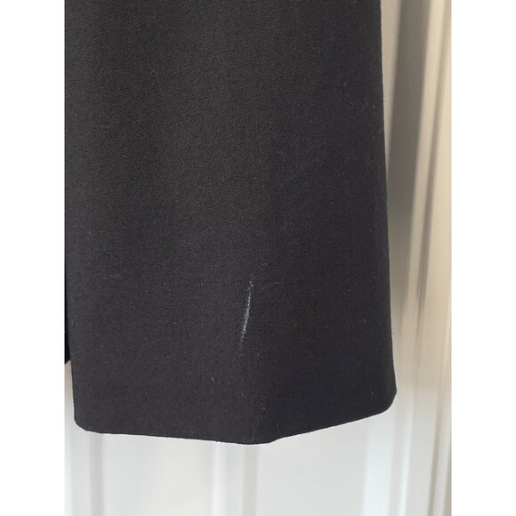 Calvin Klein Blazer Jacket Size 14 Single Button Long Sleeve Black Professional - Picture 6 of 8